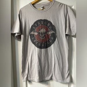 NWOT Avenged Sevenfold Gray Tee